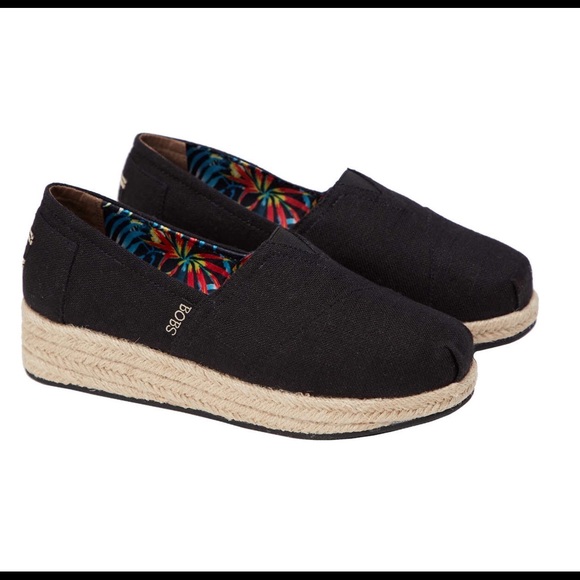 Skechers Shoes - Bob’s by Sketchers Wedge Canvas Shoe